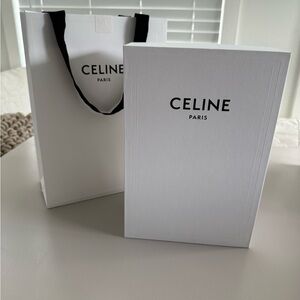 Celine White Gift Set with Black Accents